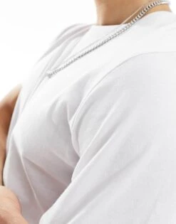 Cotton:On Longline T-shirt In White For Men 9 Cotton:On Longline T-shirt In White For Men -Cotton:On Sales Store 205829250 3