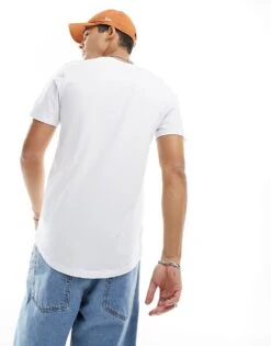 Cotton:On Longline T-shirt In White For Men 10 Cotton:On Longline T-shirt In White For Men -Cotton:On Sales Store 205829250 4