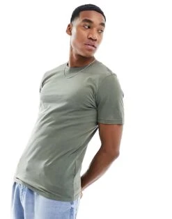 Cotton:On Regular Fit Crew T-shirt In Khaki For Men 9 Cotton:On Regular Fit Crew T-shirt In Khaki For Men -Cotton:On Sales Store 205893110 3