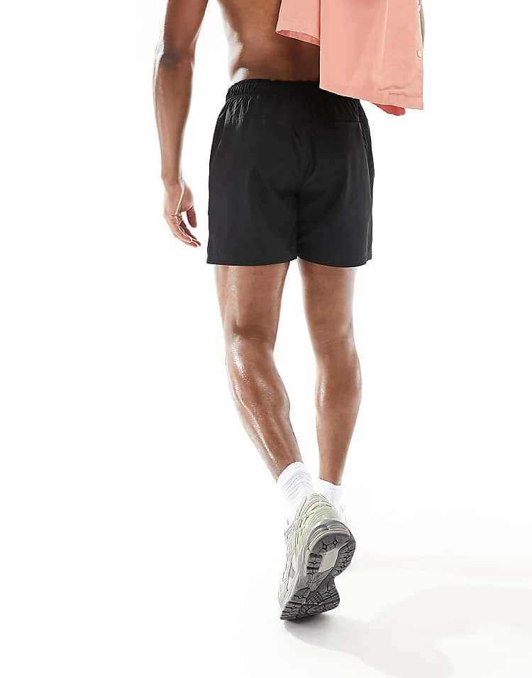 Cotton:On Cotton On Lined Relaxed Swim Shorts 2 Pack Orange Black For Men Black Orange 4 Cotton:On Cotton On Lined Relaxed Swim Shorts 2 Pack Orange Black For Men Black Orange - Image 3