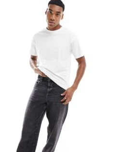 Cotton:On Loose Fit T-shirt In White For Men