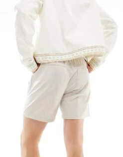 Cotton:On Cotton On Easy Short In Black With Drawstring Waist In Textured Stone For Men Stone Texture -Cotton:On Sales Store 206259743 3