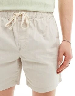 Cotton:On Cotton On Easy Short In Black With Drawstring Waist In Textured Stone For Men Stone Texture -Cotton:On Sales Store 206259743 5