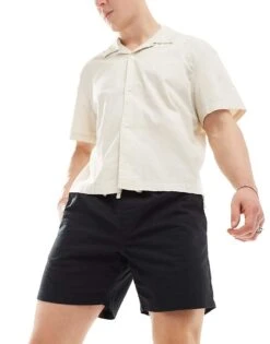 Cotton:On Cotton On Easy Short In Black With Drawstring Waist For Men Black Textrure -Cotton:On Sales Store 206259857 4