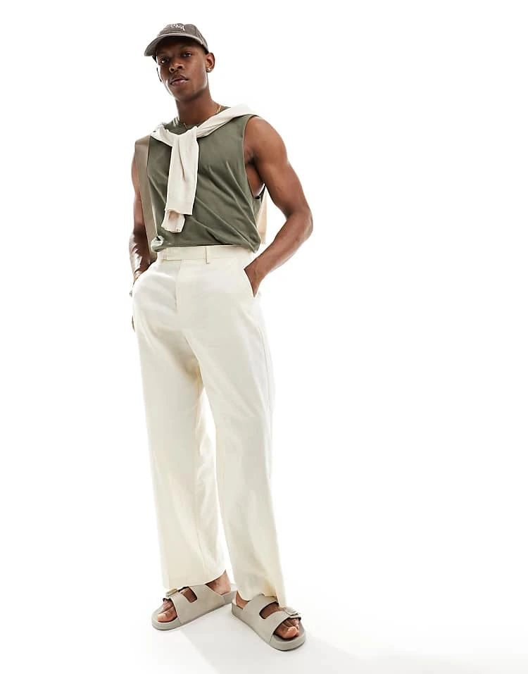 Cotton:On Muscle Fit T-shirt In Green For Men Military 5 Cotton:On Muscle Fit T-shirt In Green For Men Military - Image 3