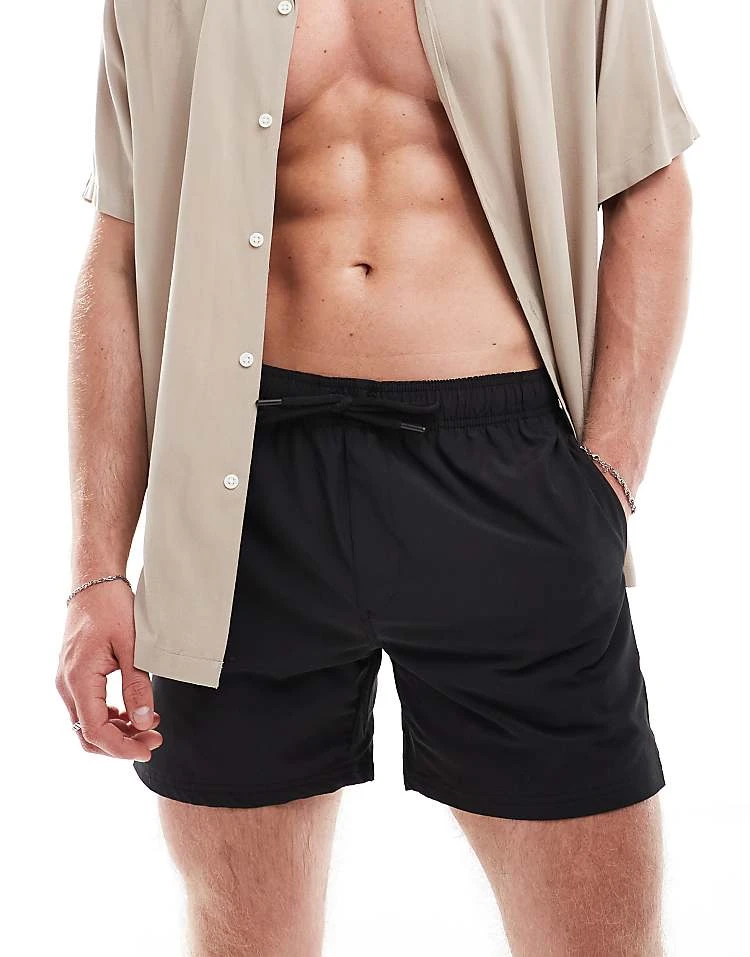 Cotton:On Cotton On Stretch Swim Short Black For Men 2 Cotton:On Cotton On Stretch Swim Short Black For Men