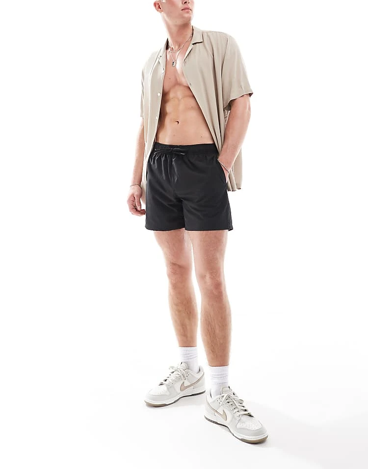 Cotton:On Cotton On Stretch Swim Short Black For Men 3 Cotton:On Cotton On Stretch Swim Short Black For Men - Image 2