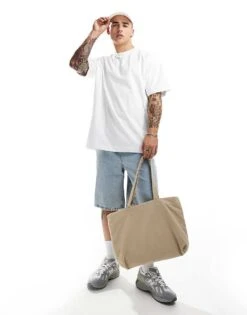 Cotton:On Cotton On Box Fit Plain T-shirt In White For Men 11 Cotton:On Cotton On Box Fit Plain T-shirt In White For Men -Cotton:On Sales Store 206669970 1 white 1