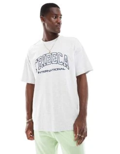 Cotton:On Cotton On Box Fit Tribeca International T-shirt In White For Men White Marle 11 Cotton:On Cotton On Box Fit Tribeca International T-shirt In White For Men White Marle -Cotton:On Sales Store 206669988 1 whitemarle 1