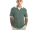 Cotton:On Cotton On Resort Short Sleeve Knit Polo In Green Stripe For Men 1 Cotton:On Cotton On Resort Short Sleeve Knit Polo In Green Stripe For Men -Cotton:On Sales Store 206669997 1 greenstripe