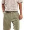 Cotton:On Cotton On Linen Pleat Short In Faded Clover Green For Men -Cotton:On Sales Store 206670006 1 fadedclover