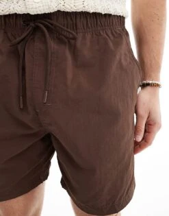 Cotton:On Cotton On Easy Street Shorts In Chocolate For Men -Cotton:On Sales Store 206670014 3