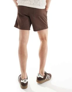 Cotton:On Cotton On Easy Street Shorts In Chocolate For Men -Cotton:On Sales Store 206670014 5