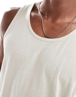 Cotton:On Tank In Ivory For Men 9 Cotton:On Tank In Ivory For Men -Cotton:On Sales Store 206723837 3