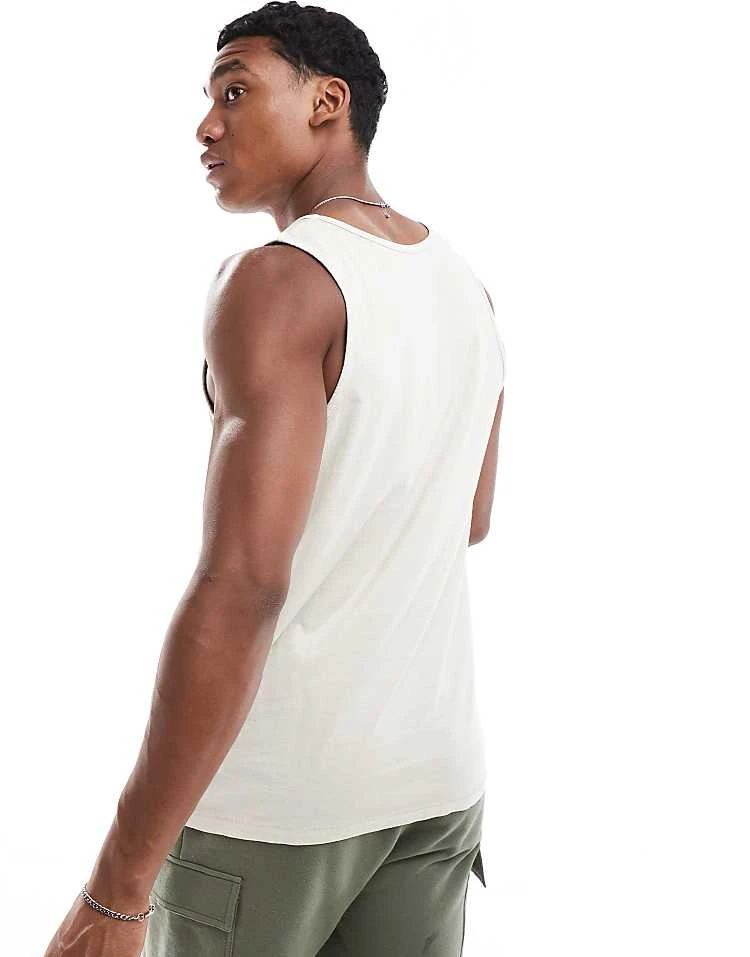Cotton:On Tank In Ivory For Men 6 Cotton:On Tank In Ivory For Men - Image 4