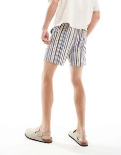 Cotton:On Cotton On Relaxed Shorts In Multi Stripe For Men -Cotton:On Sales Store 206782633 3