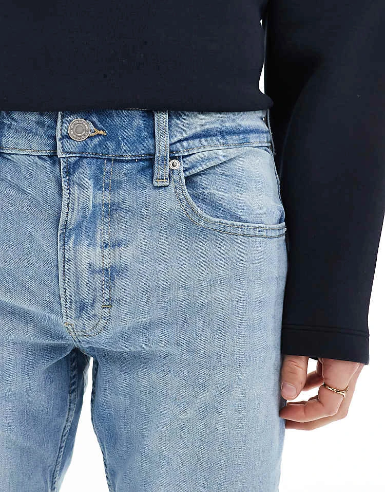 Cotton:On Cotton On Regular Slim Fit Jeans In American Blue Denim For Men 7 Cotton:On Cotton On Regular Slim Fit Jeans In American Blue Denim For Men - Image 5