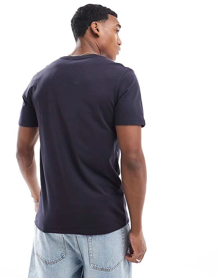 Cotton:On Cotton On Henley Button Front T-shirt In Navy For Men Ink Navy 6 Cotton:On Cotton On Henley Button Front T-shirt In Navy For Men Ink Navy - Image 4