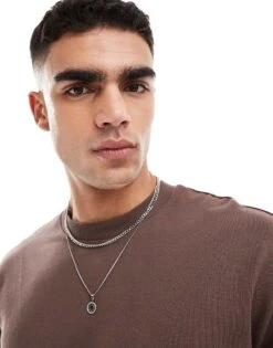 Cotton:On Cotton On Loose Fit Long Sleeve T-shirt In Washed Brown For Men Washed Chocolate -Cotton:On Sales Store 206827209 3