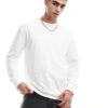 Cotton:On Cotton On Loose Fit Long Sleeve T-shirt In Vintage White For Men 1 Cotton:On Cotton On Loose Fit Long Sleeve T-shirt In Vintage White For Men -Cotton:On Sales Store 206827210 1 vintagewhite
