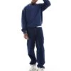 Cotton:On Cotton On Box Fit Crew Fleece Sweatshirt In Indigo For Men 2 Cotton:On Cotton On Box Fit Crew Fleece Sweatshirt In Indigo For Men -Cotton:On Sales Store 206827247 1 indigo