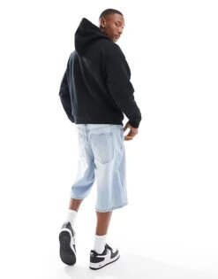 Cotton:On Cotton On Boxy Fit Pullover Hoodie In Black With Paris Graphic For Men 10 Cotton:On Cotton On Boxy Fit Pullover Hoodie In Black With Paris Graphic For Men -Cotton:On Sales Store 206827261 4