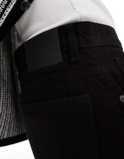 Cotton:On Cotton On Super Baggy Denim Jeans In Heartbreaker Black For Men -Cotton:On Sales Store 206827309 3