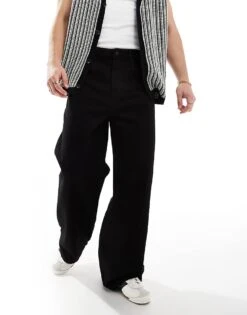 Cotton:On Cotton On Super Baggy Denim Jeans In Heartbreaker Black For Men -Cotton:On Sales Store 206827309 5