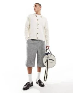 Cotton:On Cotton On Grandpa Knitted Cardigan In Off White For Men 9 Cotton:On Cotton On Grandpa Knitted Cardigan In Off White For Men -Cotton:On Sales Store 206930580 3