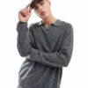 Cotton:On Cotton On Knitted Long Sleeve Collar Lightweight Top In Charcoal For Men Charcoal Marle 1 Cotton:On Cotton On Knitted Long Sleeve Collar Lightweight Top In Charcoal For Men Charcoal Marle -Cotton:On Sales Store 206930583 1 charcoalmarle