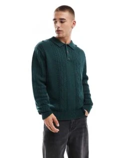 Cotton:On Cotton On Knitted Ruby Top In Green For Men -Cotton:On Sales Store 206930618 1 green 1