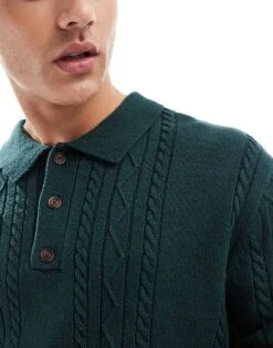 Cotton:On Cotton On Knitted Ruby Top In Green For Men -Cotton:On Sales Store 206930618 4