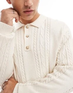 Cotton:On Cotton On Knitted Ruby Top In Cream For Men 10 Cotton:On Cotton On Knitted Ruby Top In Cream For Men -Cotton:On Sales Store 206930647 4