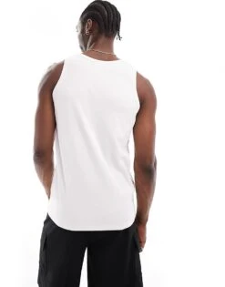 Cotton:On Loose Fit Rib Tank In Pink For Men 10 Cotton:On Loose Fit Rib Tank In Pink For Men -Cotton:On Sales Store 206984642 4