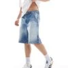 Cotton:On Baggy Denim Short In Blue For Men 1 Cotton:On Baggy Denim Short In Blue For Men -Cotton:On Sales Store 206984659 1 blue