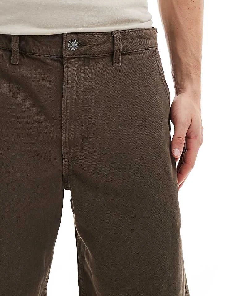Cotton:On Baggy Denim Short In Brown For Men 7 Cotton:On Baggy Denim Short In Brown For Men - Image 5