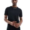 Cotton:On Regular Fit Crew T-shirt In Black For Men 2 Cotton:On Regular Fit Crew T-shirt In Black For Men -Cotton:On Sales Store 206984679 1 black