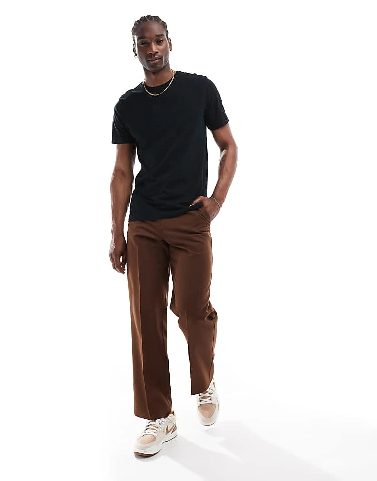 Cotton:On Regular Fit Crew T-shirt In Black For Men 4 Cotton:On Regular Fit Crew T-shirt In Black For Men - Image 2