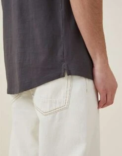 Cotton:On Longline T-shirt In Black For Men -Cotton:On Sales Store 206984690 4