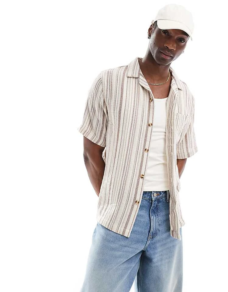 Cotton:On Palma Short Sleeve Shirt In Multi For Men 3 Cotton:On Palma Short Sleeve Shirt In Multi For Men