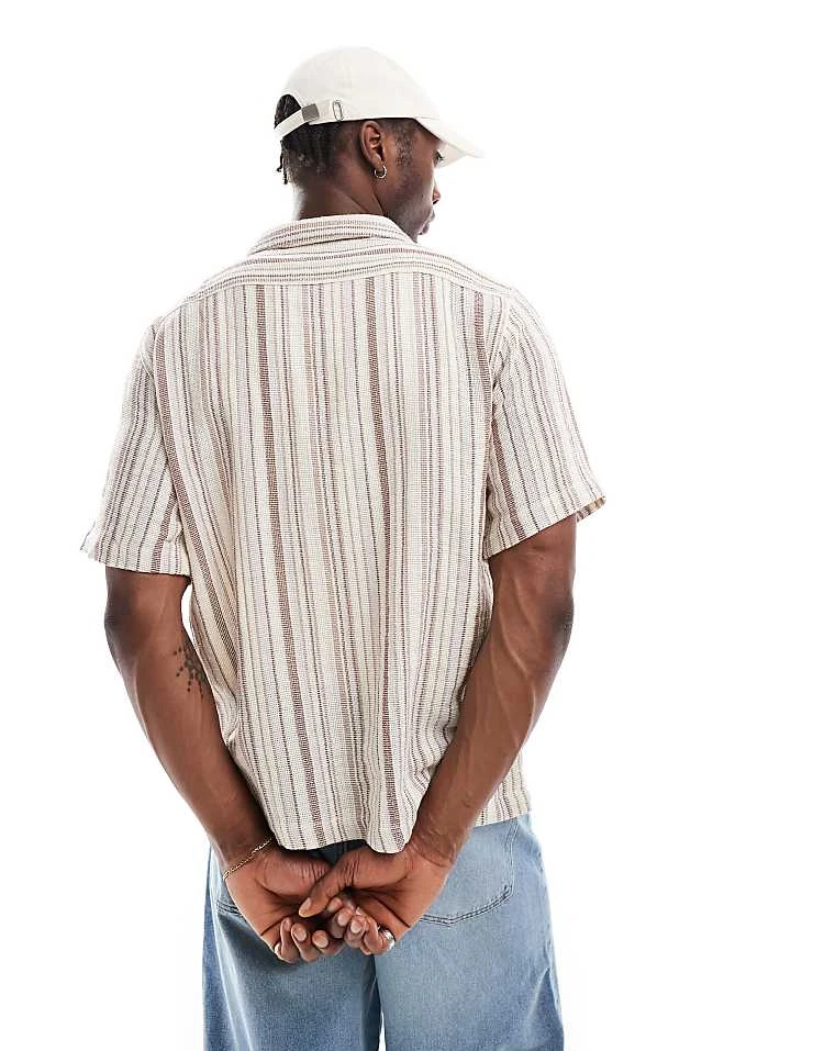 Cotton:On Palma Short Sleeve Shirt In Multi For Men 5 Cotton:On Palma Short Sleeve Shirt In Multi For Men - Image 3