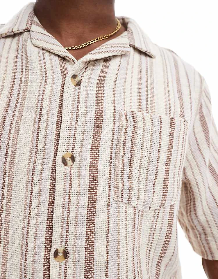 Cotton:On Palma Short Sleeve Shirt In Multi For Men 6 Cotton:On Palma Short Sleeve Shirt In Multi For Men - Image 4