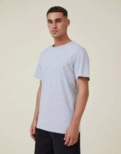 Cotton:On Regular Fit Crew T-shirt In Grey For Men -Cotton:On Sales Store 206985338 1 grey 1