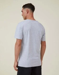 Cotton:On Regular Fit Crew T-shirt In Grey For Men -Cotton:On Sales Store 206985338 3