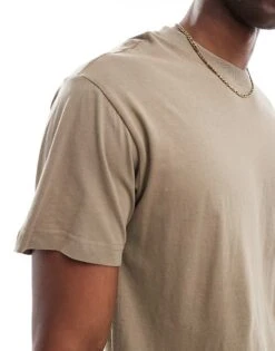 Cotton:On Loose Fit T-shirt In Beige For Men -Cotton:On Sales Store 206985412 4