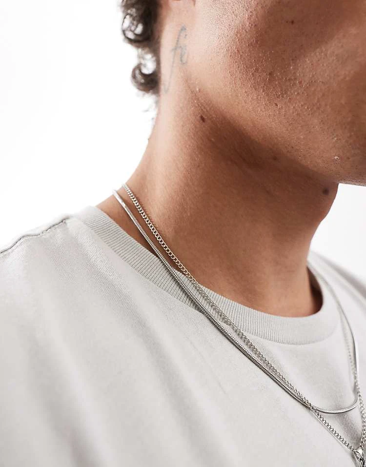 Cotton:On Longline T-shirt In Grey For Men 6 Cotton:On Longline T-shirt In Grey For Men - Image 4