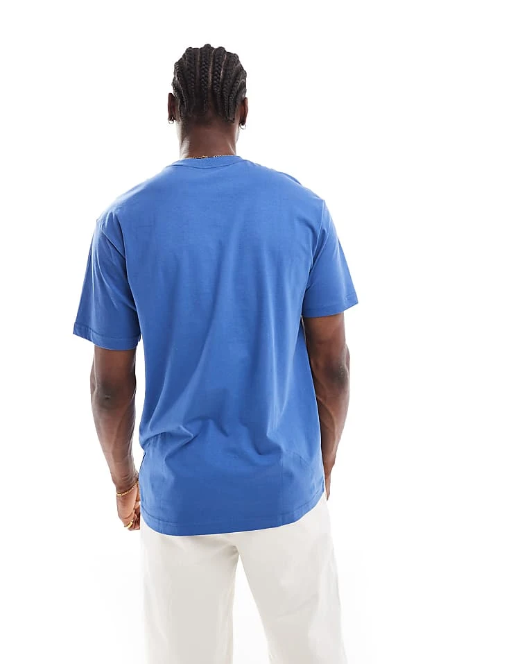 Cotton:On Loose Fit T-shirt In Blue For Men 5 Cotton:On Loose Fit T-shirt In Blue For Men - Image 3