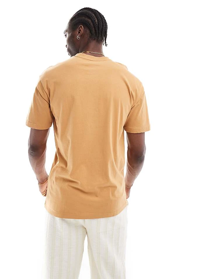 Cotton:On Loose Fit T-shirt In Orange For Men 6 Cotton:On Loose Fit T-shirt In Orange For Men - Image 4