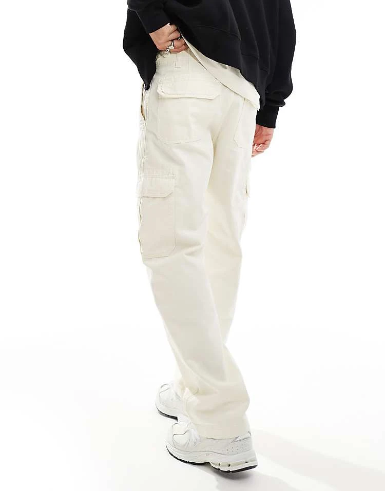 Cotton:On Tactical Cargo Pant In Off-white For Men 4 Cotton:On Tactical Cargo Pant In Off-white For Men - Image 2
