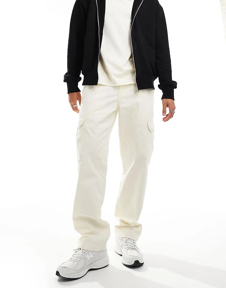 Cotton:On Tactical Cargo Pant In Off-white For Men 5 Cotton:On Tactical Cargo Pant In Off-white For Men - Image 3